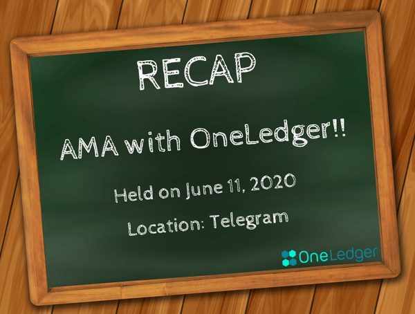 AMA with OneLedger-2