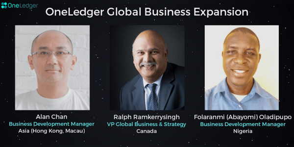 OneLedger Global Business Expansion Team
