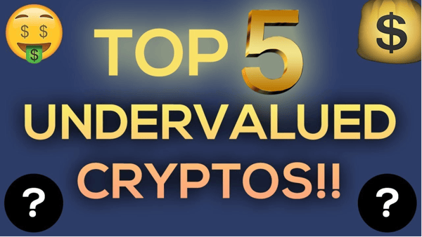 Top 5 undervalued cryptos